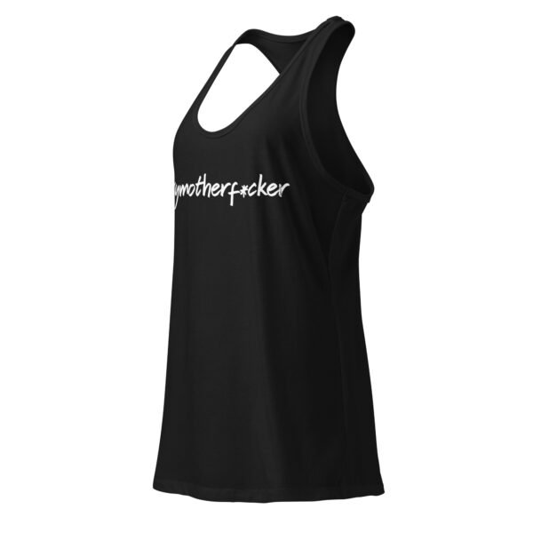 Sexymotherf*cker Women’s fitted racerback tank top - Image 2