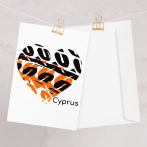 Love Cyprus Greeting card