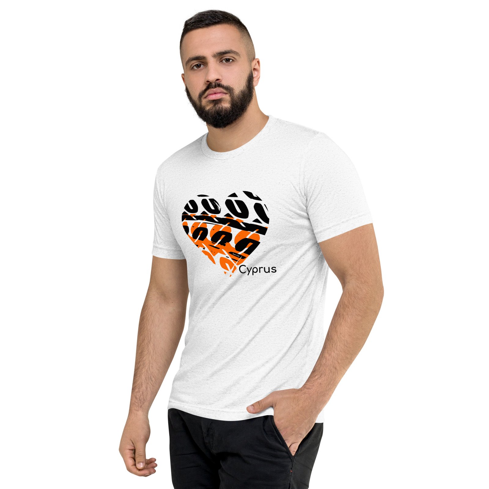 Love Cyprus Short sleeve t-shirt - Image 2