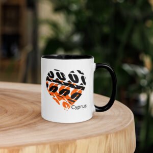 Love Cyprus Mug with Color Inside