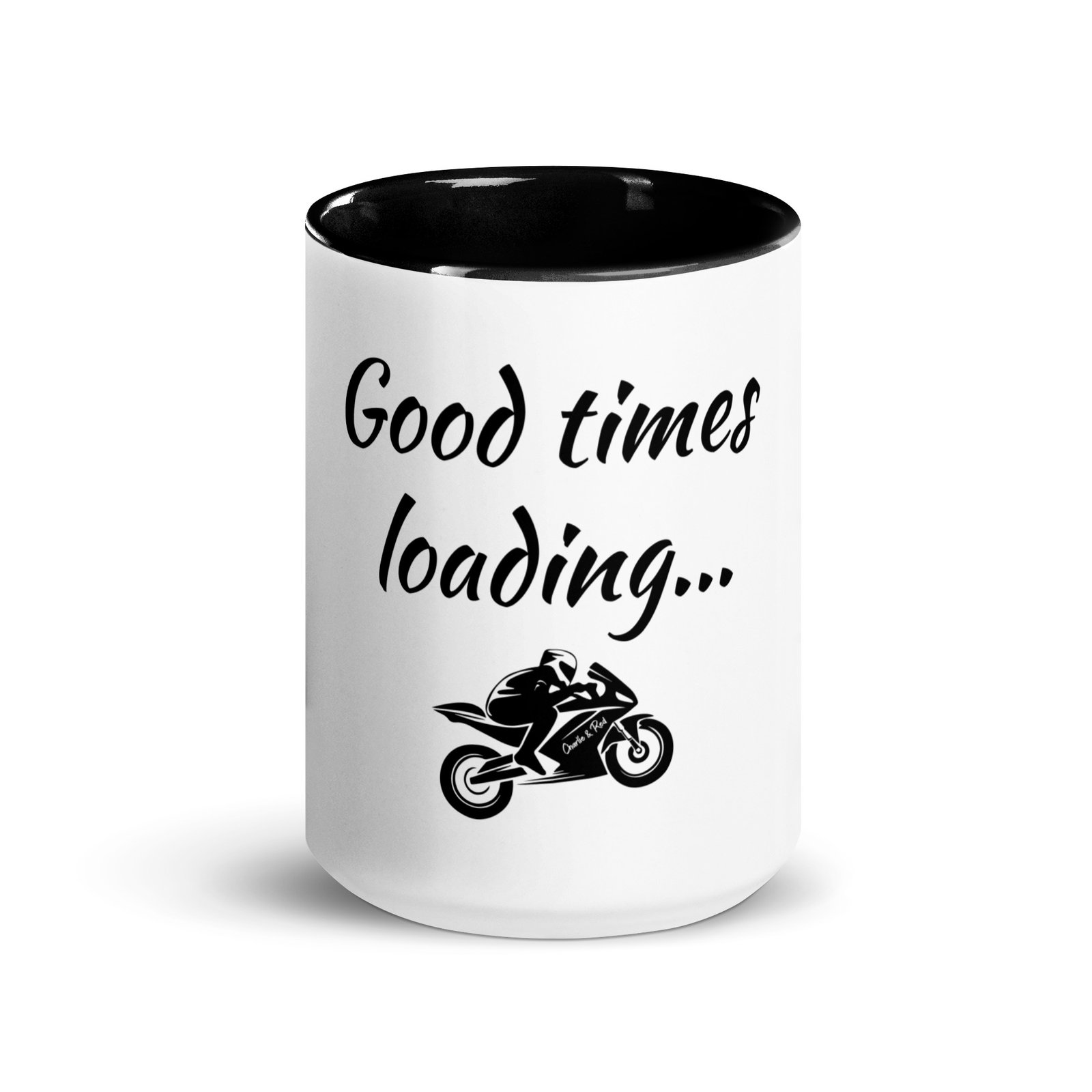 Good Times Loading, Mug with Color Inside - Image 5