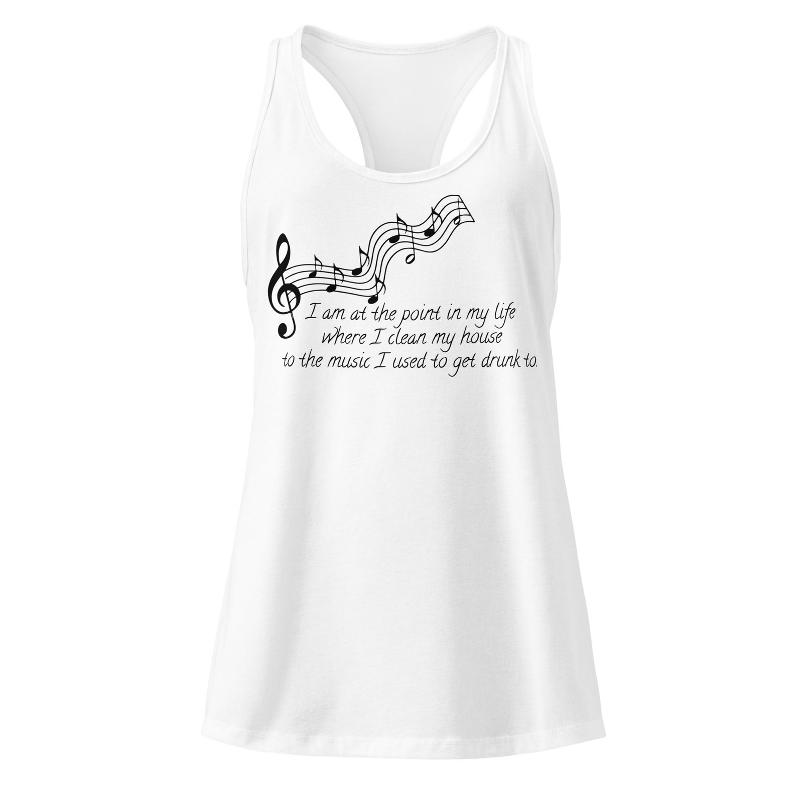 The time of my life... Women’s fitted racerback tank top
