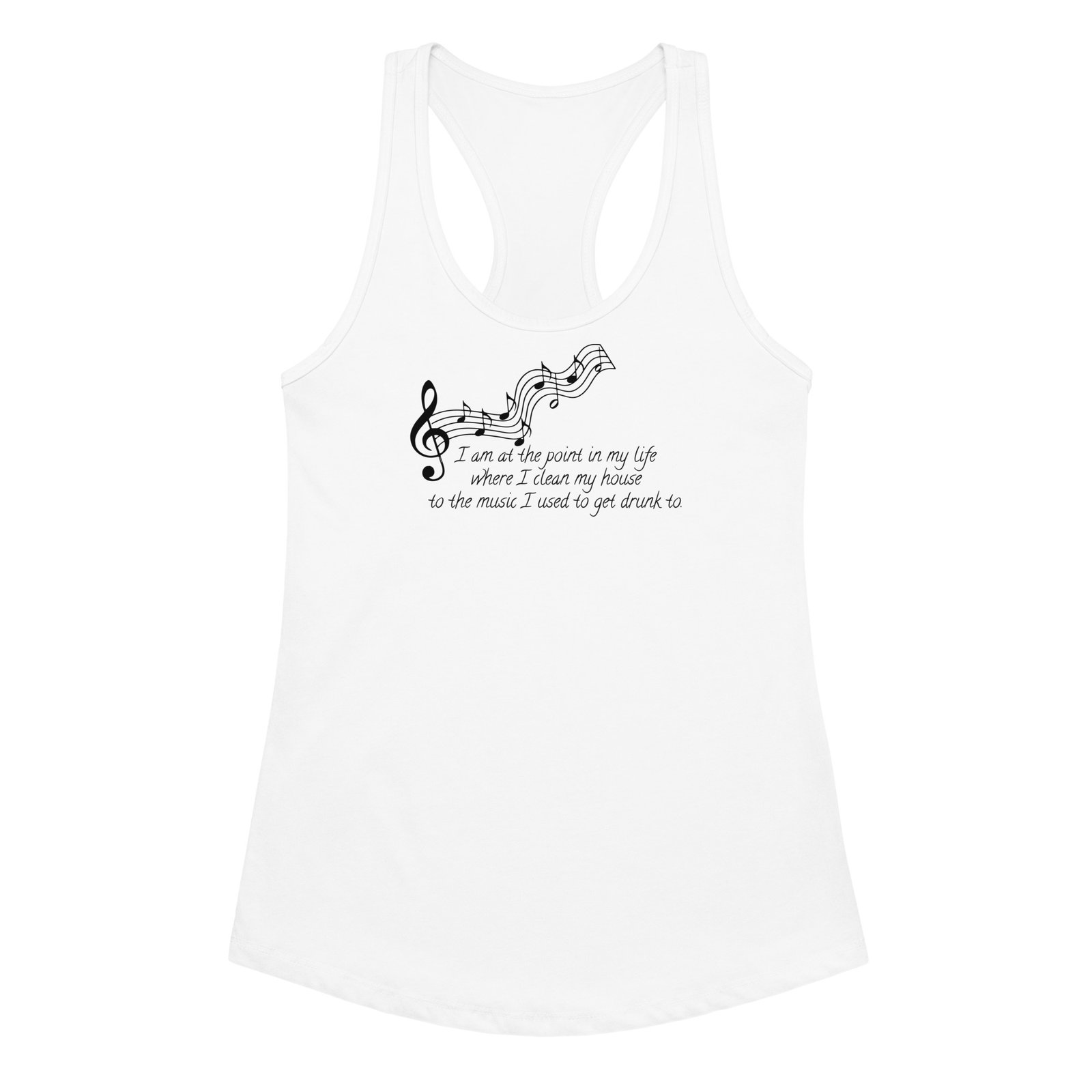 The time of my life... Women’s fitted racerback tank top - Image 5