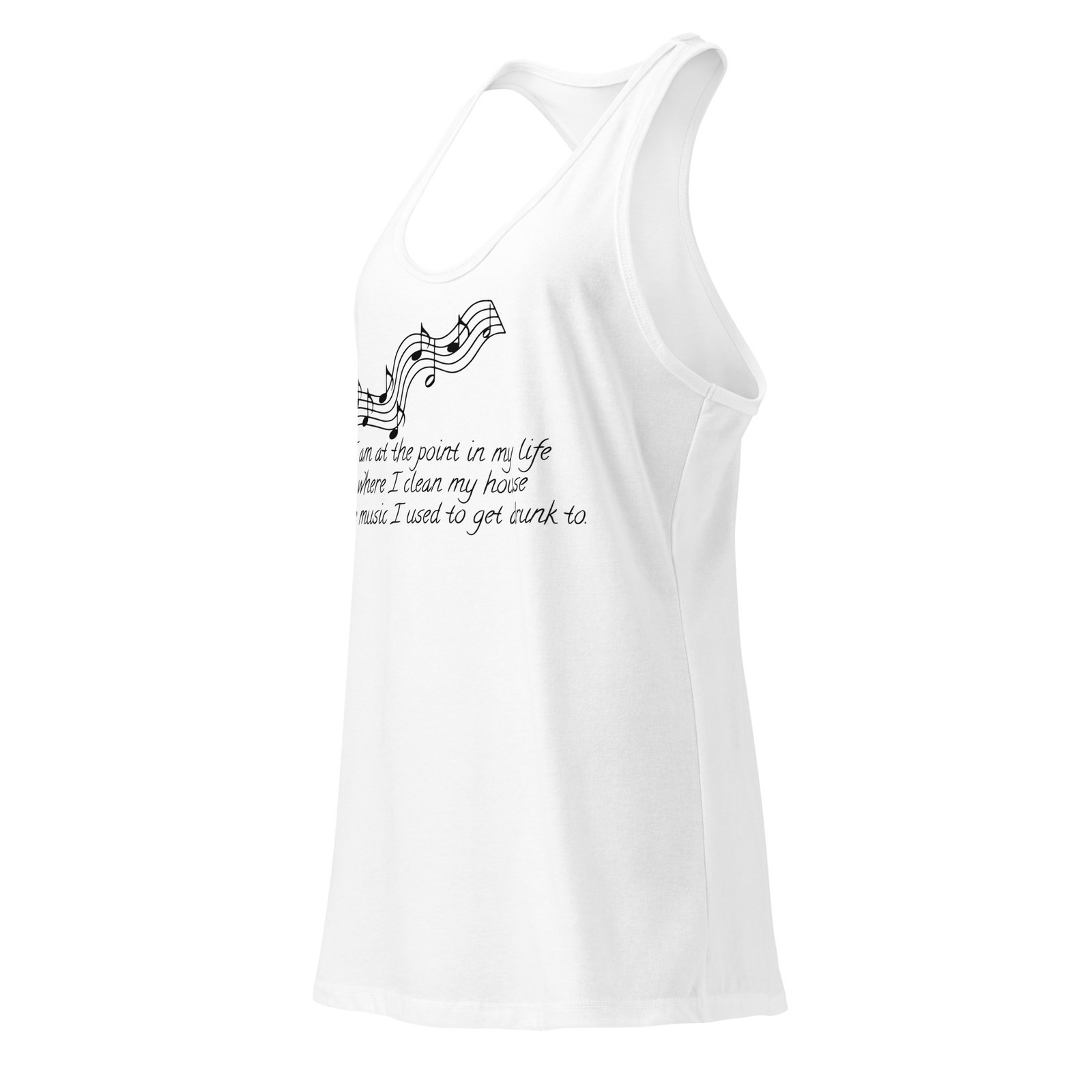 The time of my life... Women’s fitted racerback tank top - Image 2